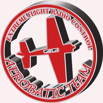 3 Dimensional Extreme Flight round- red rc digital decal